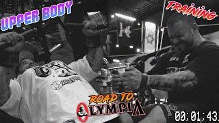 FELIPE MORAES E MR SAIZEN TREINANDO SUPERIORES NA DARK HOUSE ROAD TO OLYMPIA