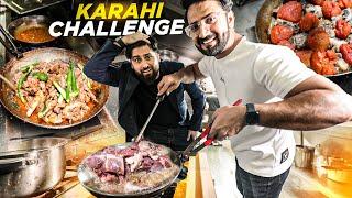 Bhai ne Karahi Gosht ka Challenge Kar Diya Best Mutton Shinwari Karahi  Food Challenge