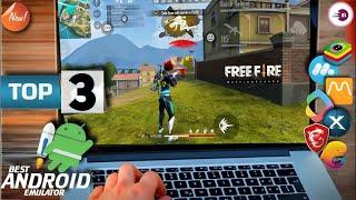 TOP 3 Best Android Emulator For Free Fire New Update 2024  Best For Low End PC & Laptops