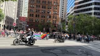 Dykes on Bikes Kick Off the 2024 San Francisco Pride Parade 63024