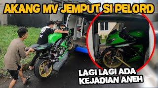 AKANG MV AKHIR NYA JEMPUT SI PELORD PULANG‼️ INI MOTOR KENAPA? CHERRY DI BIKIN ANEH