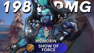 198K Dmg Nyx Show of Force Mømorin Master Paladins Ranked Gameplay