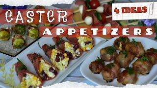 TOP 4 Easy Delicious and GLUTEN-FREE Easter Appetizers for a perfect Easter Brunch Lunch or Dinner