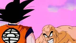 Goku  Kaioken vs Vegeta King Kai warns Goku using kaioken times 3 English dub