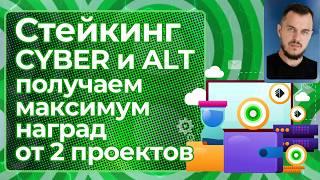 Стейкинг Cyber и ALT AltLayer — получаем максимум наград от 2 проектов #стейкинг #airdrop #crypto