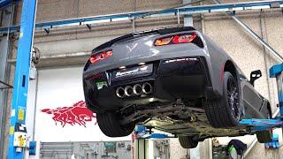 Supersprint exhaust for CORVETTE C7 Stingray Coupè  Convertible LT1 6.2L 455 Hp 14 - 19