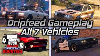 GTA Online Bottom Dollar Bounties ALL Dripfeed Vehicles Showcase Customization and More