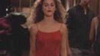 Keri Russell as Felicity in little red dress