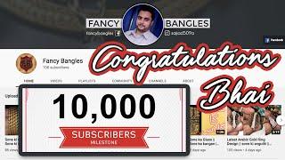 Congratulations Sajjad Bhai ️ ️ ️@FancyBangles