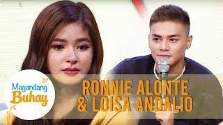 Loisa gets teary-eyed because of Ronnie  Magandang Buhay