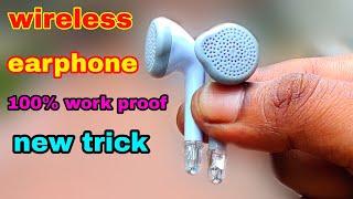 how to make wireless earphone with sensors  how to make wireless headphones  led sensor  at home