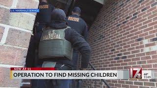 Raleigh toddler among 200 missing children found in U.S. Marshals sting