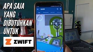 Berapa Biaya Bermain Game Zwift Pakai Road Bike dan Alat Sensor Apa Saja yang di Butuhkan