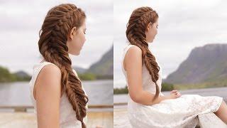 Dutch Woven Fishtail Braid