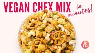 Vegan Chex Mix - In Minutes LIVE