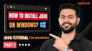 Java Tutorial for Beginners Part 2 How to Download & Install Java for Windows 10  Install Eclipse