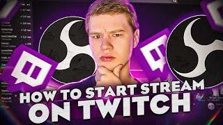 How to start stream on Twitch OBS Configuration Multistreaming Multichat Alerts and other