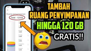 2 Cara menambah ruang penyimpanan di semua hp android Secara Gratis  Hingga 120GB