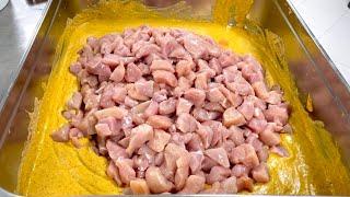 HOW TO MARINATE CHICKEN SHISH TAOUK RESTAURANT STYLE  ARABIC  CHICKEN SHISH TAWOOK