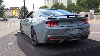 2024 Ford Mustang GT 5.0 Revs at Detroit Concours