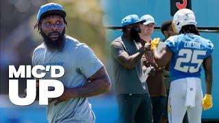 Micd Up NaVorro Bowman At 2024 OTAs  LA Chargers