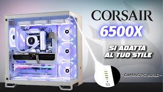 UN LOOK IMPECCABILE CORSAIR 6500X Mid-ATX Gaming PC Build RTX 4080 AREO 16GB i7-14700K