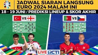 Jadwal EURO 2024 Malam Ini Live RCTI 18 19 Juni Prediksi Line Up dan Skor - Portugal vs Ceko