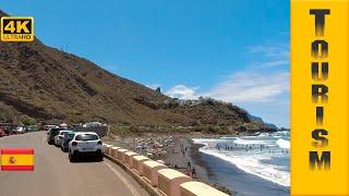 Driving Tenerife Benijo  San Andrés  Santa Cruz de Tenerife - Anaga mountains - 4K