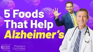 5 Foods That Help Prevent Alzheimer’s Disease  Dr. Neal Barnard Live Q&A