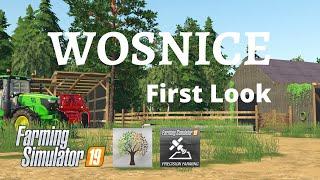 Wosnice  New mod map  First look  Farming Simulator 19 FS19