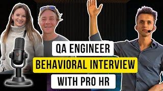 Behavioral interview questions and answers - QA Engineer SDET