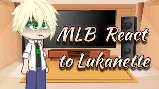 MLB React to Lukanette MLB  Gacha club 