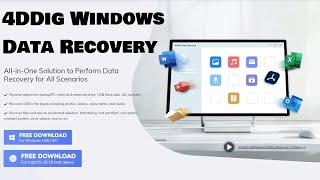 4DDiG Review How to Recover Videos Audios Photos on Windows and Mac