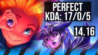 ZOE vs SYNDRA MID  1705 Legendary 6 solo kills  EUW Master  14.16