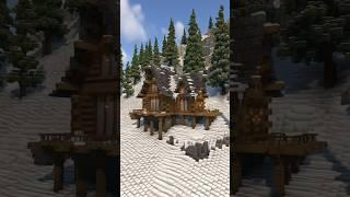 Minecraft Snowy Cabin Tour