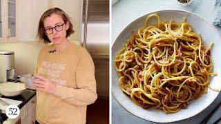 Pasta Carbonara is The Ultimate Comfort Meal  Amanda Messes Up In The Kitchen