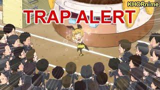BEWARE OF ARMIN THE TRAP  Attack on Titan Junior High  Funny Anime Moments