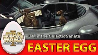 Star Wars Episode 1 - The Phantom Menace  E.T. In The Galactic Senate Easter Egg  Eggabase.com