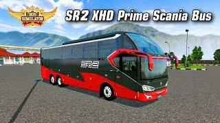 SR2 XHD Prime Scania Bus free mod bussid  Bus Simulator Indonesia Mod car bus