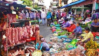 Amazing Cambodian Street Food  Countryside & City Food Compilation