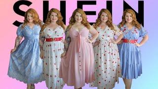 Huge SHEIN Plus Size Dress Haul  June 2024 #shein #sheinforall #sheincurve