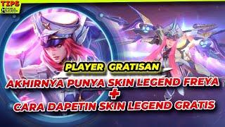 PLAYER GRATISAN AKHIRNYA PUNYA SKIN LEGEND FREYA RIVIEW CARA SKIN LEGEND MOBILE LEGENDS ALA KADARNYA