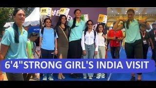 64 Strong Woman Visits India
