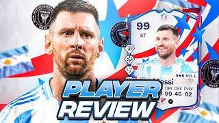 5⭐5⭐ 99 Copa America Team of the Tournament MESSI PLAYER REVIEW  TOTT  FC 24 ULTIMATE TEAM