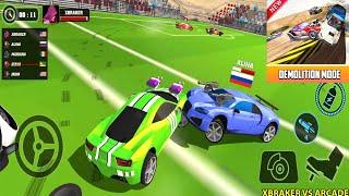 Impossible Car Tracks 3D Update Green Car Driving Battle Demolition Mode - Android Gameplay 2021