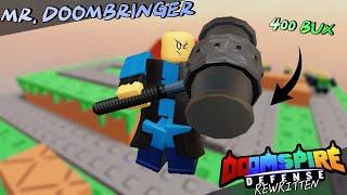 New Mr. Doombringer Skin Showcase│Doomspire Defense│