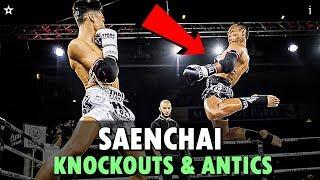 Saenchai Knockouts and Antics Thai Fight