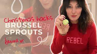 Davinas Christmas Food Hacks Brussel Sprouts