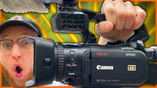 Canon XF400 Review Skate Footage