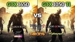 GTX 1050 Ti vs GTX 1650  Test In New Games